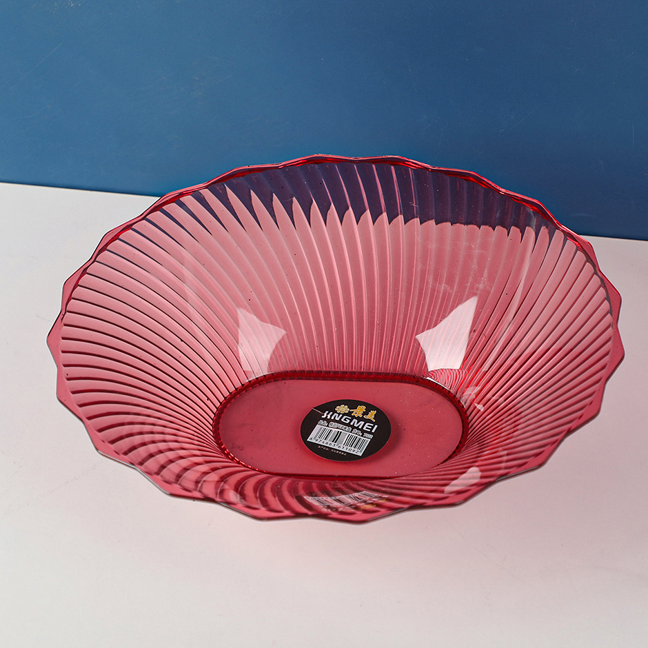 7022- Fine PET fruit plate (Solid type)
