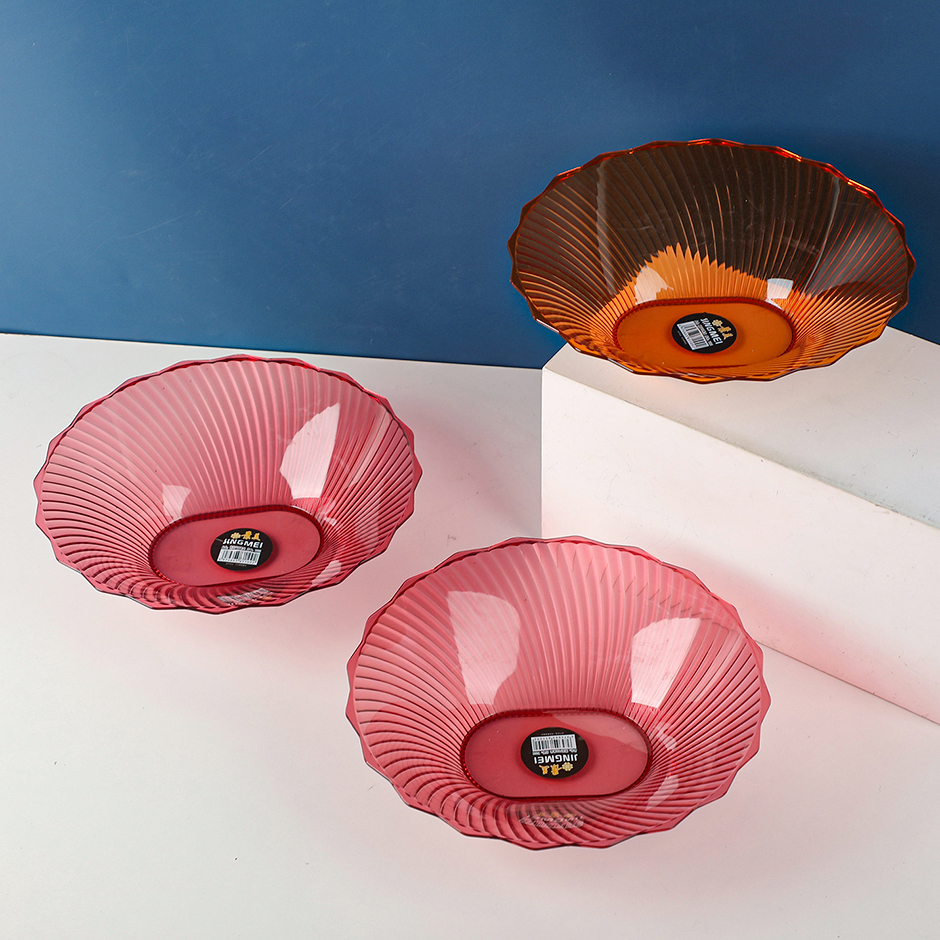 7022- Fine PET fruit plate (Solid type)