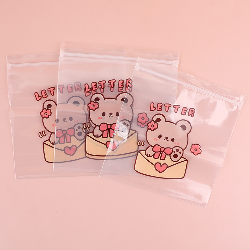 Cartoon large ziplock bag-4pcs