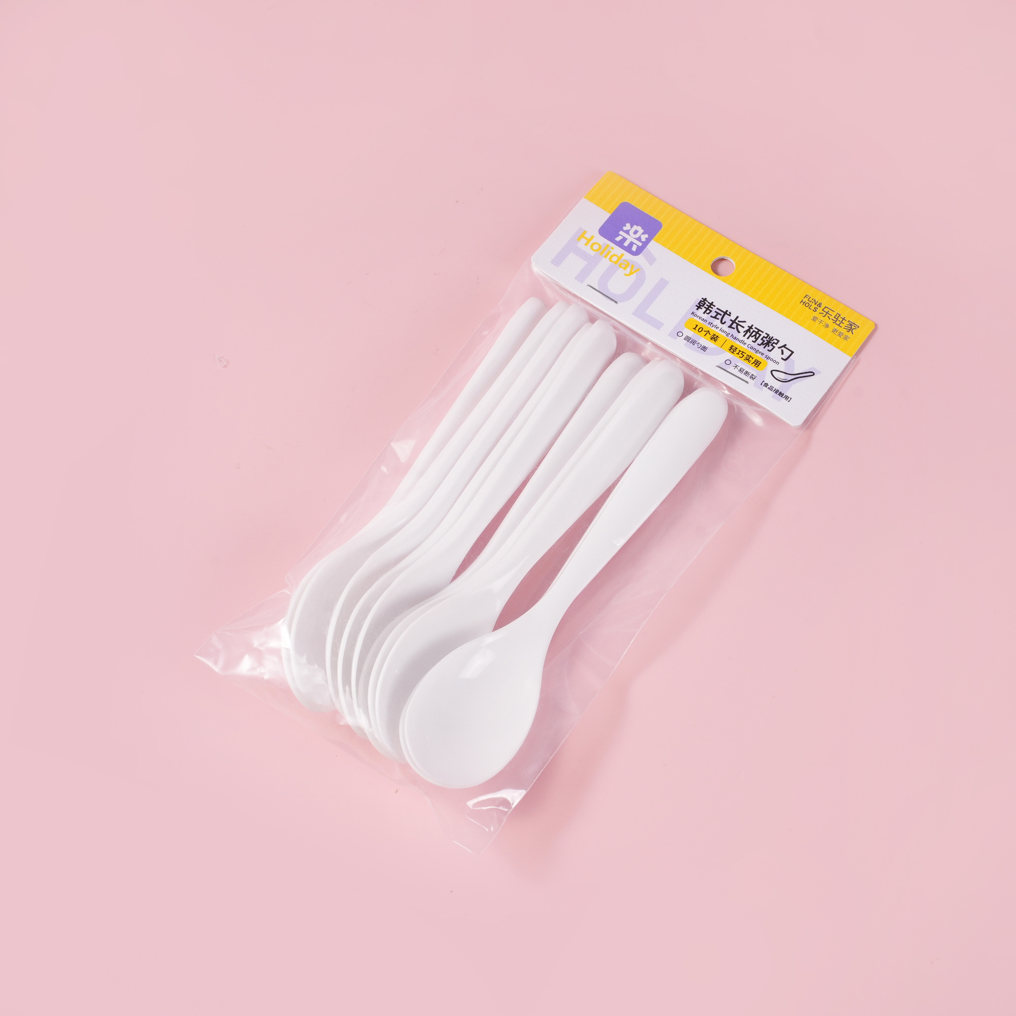 Journey Series - Long-Handle Porridge Spoons 10pcs L-809