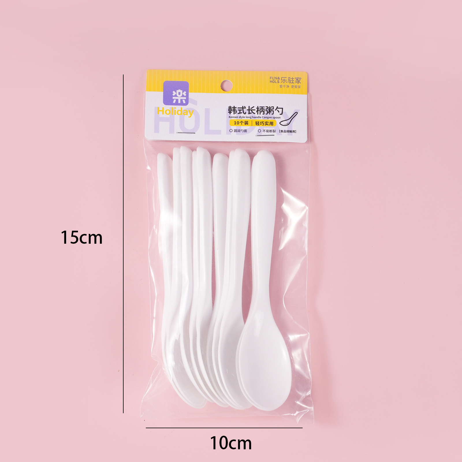 Journey Series - Long-Handle Porridge Spoons 10pcs L-809