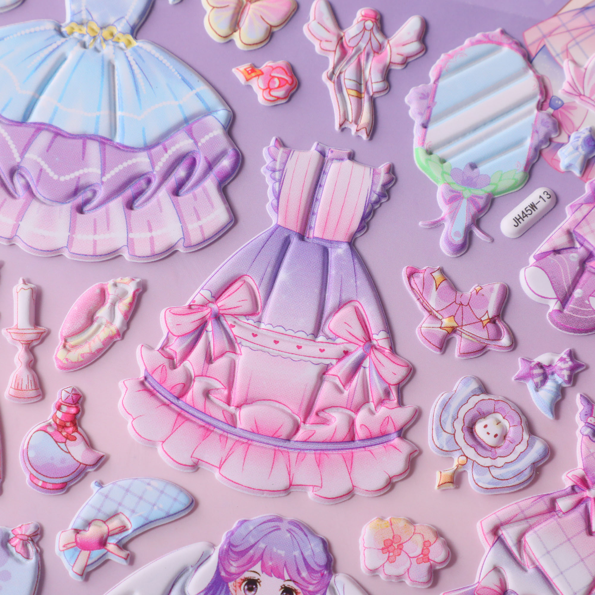 Eco-Friendly 3D Foam Quiet Stickers