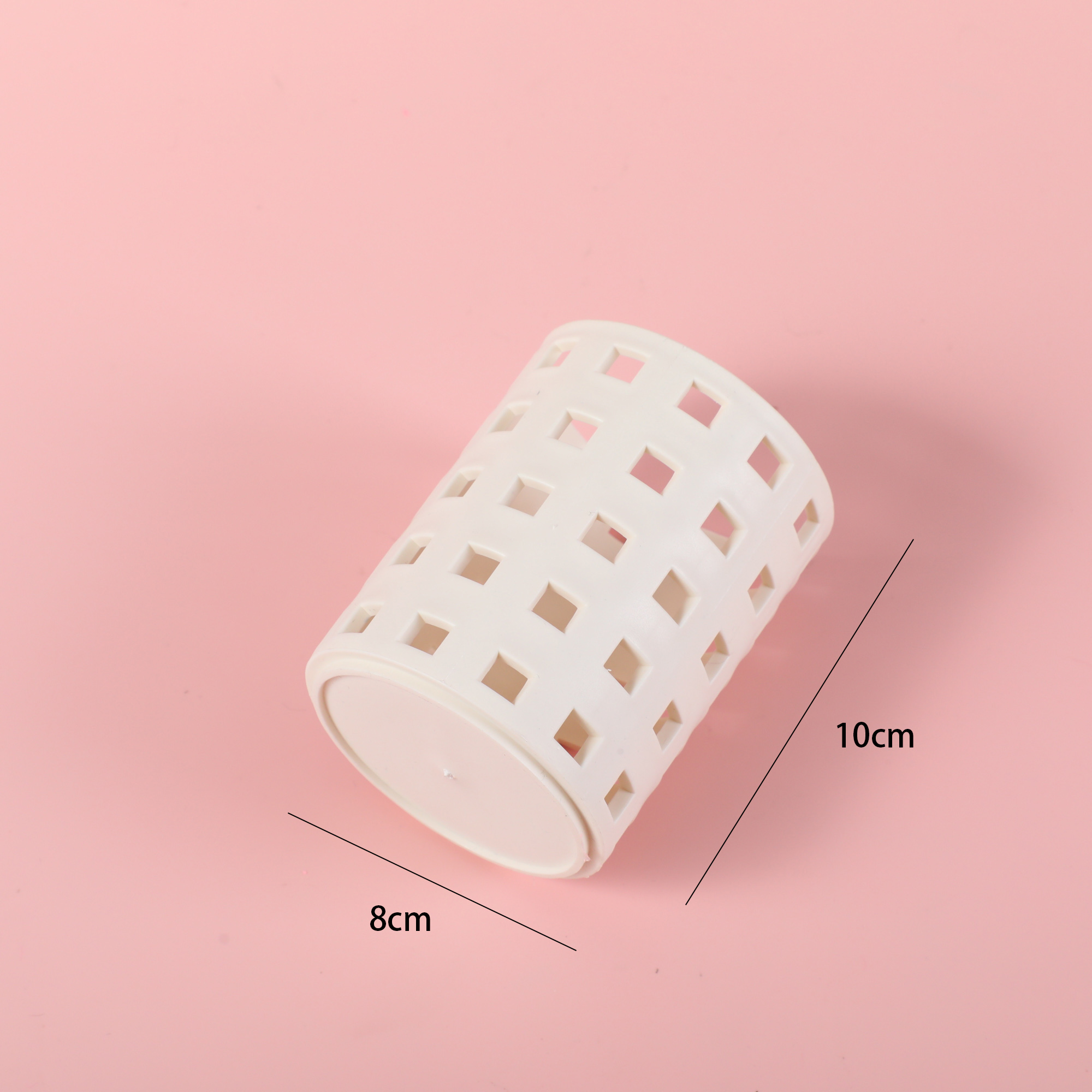 White Storage Series - Pen Holder 2017 Round Openwork