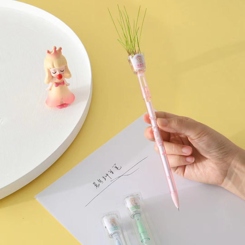 Plant grass creative gel pen Z10083(1 PC)