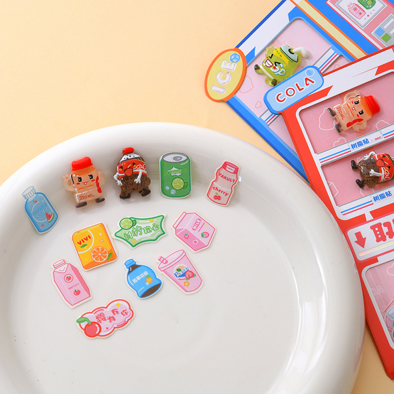 Food and drink stickers combo set Z-10320