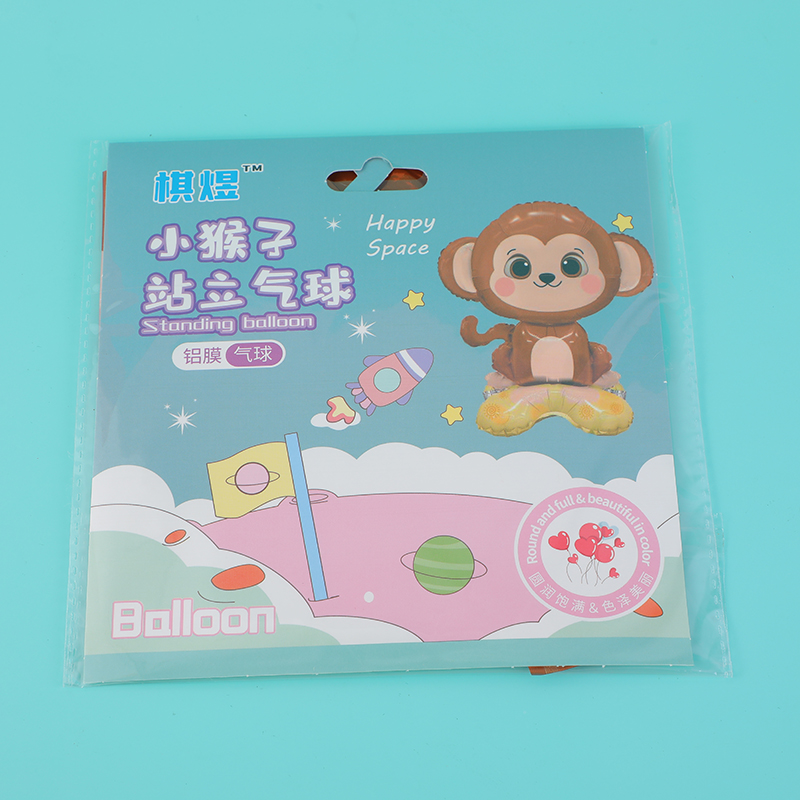 Monkey standing balloon