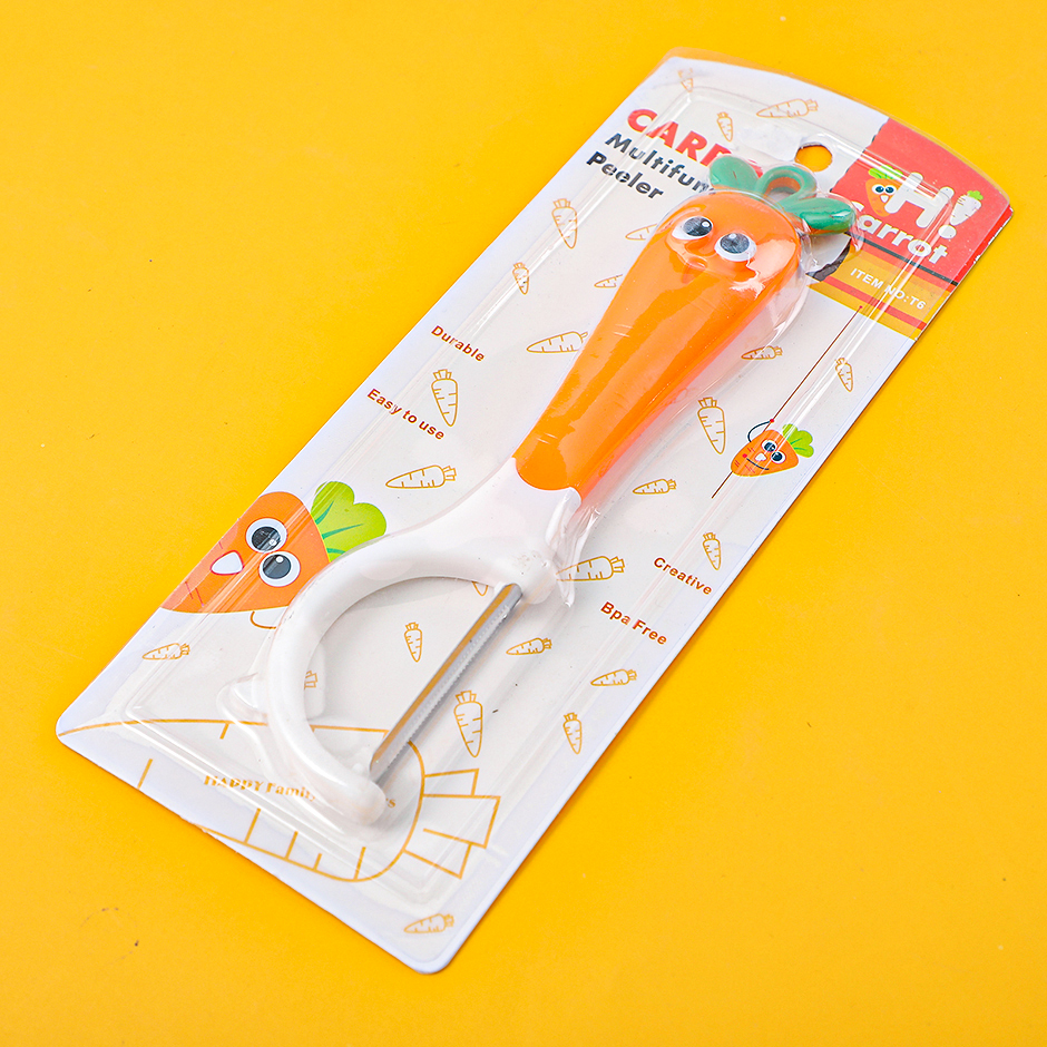 Carrot D-shaped peeler