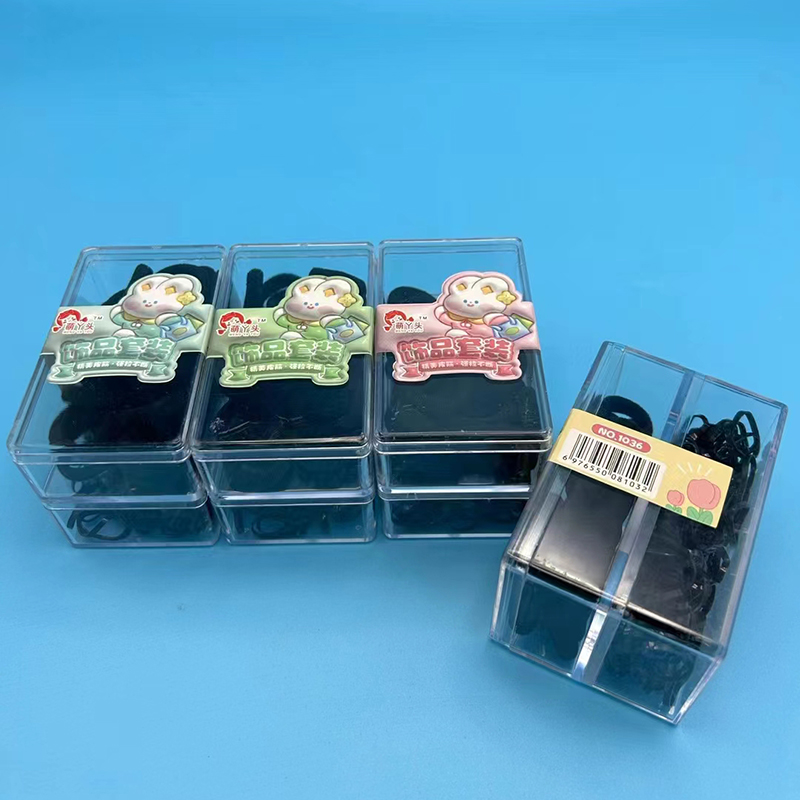 Rabbit boxed disposable rubber band
