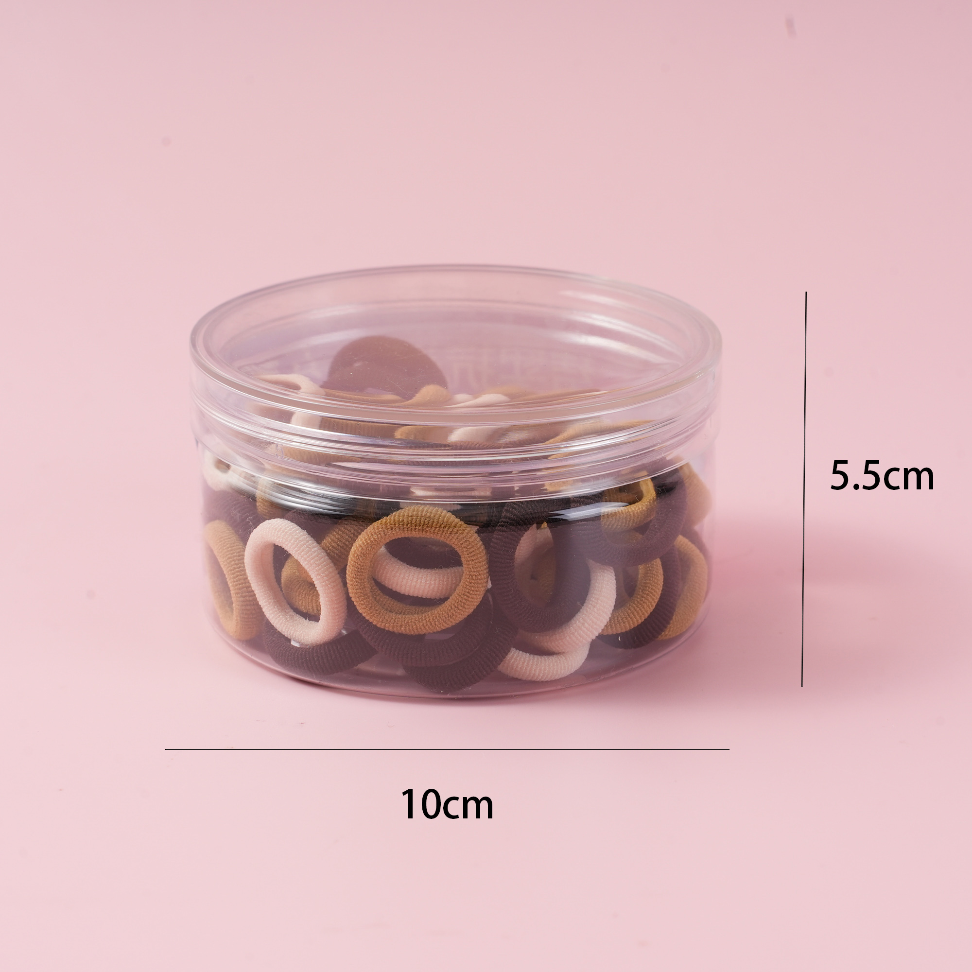 Crystal Bottle Towel Ring Hair Ties