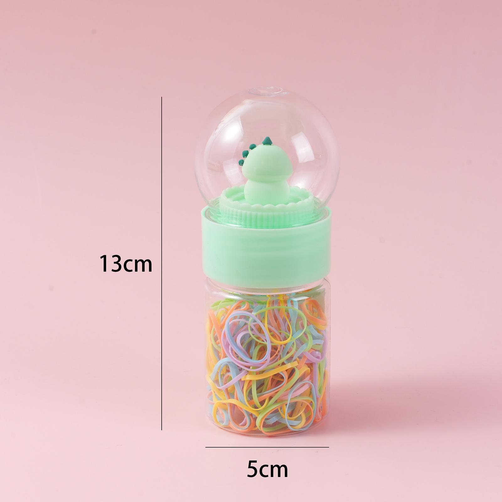 Colorful Round Barrel Rabbit Hair Ties -1158