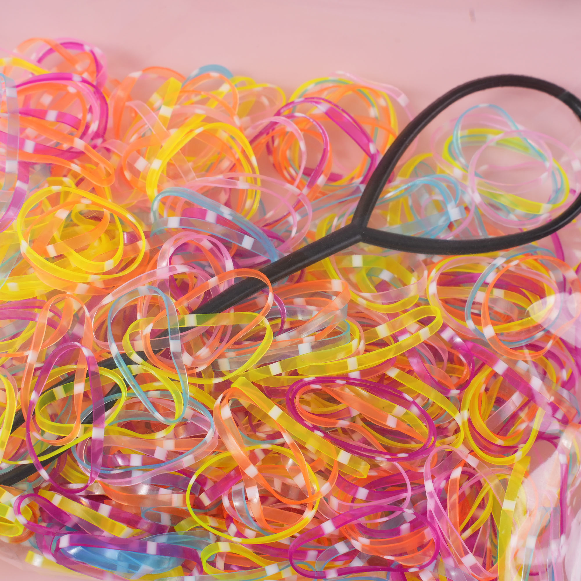 Colorful Bagged Hair Ties -1166