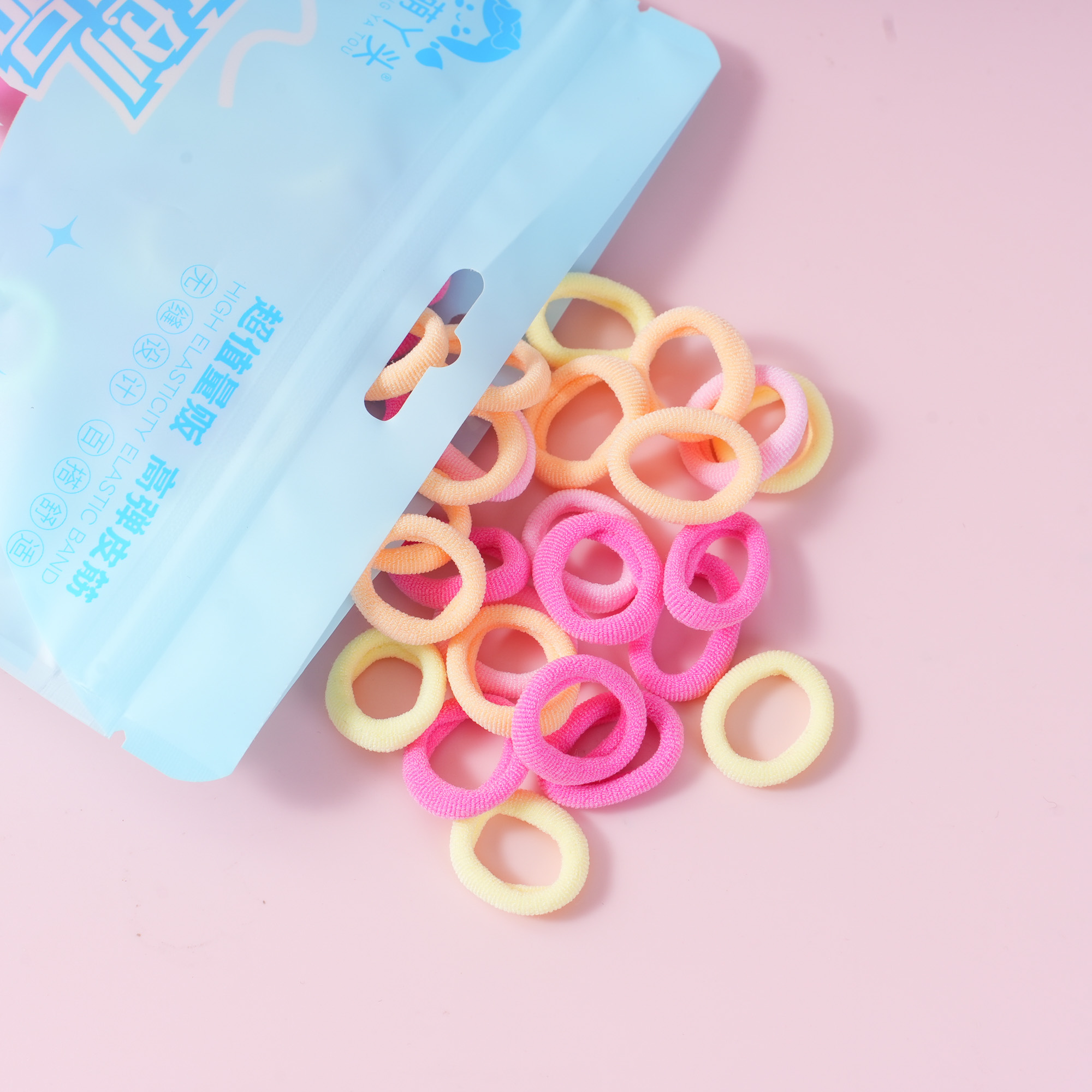 Colorful Bagged Scrunchies -1168