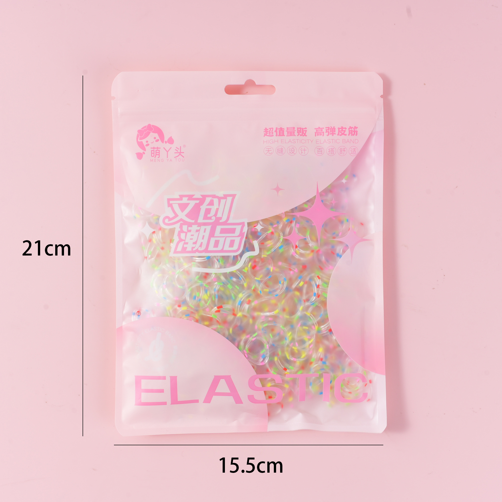 Colorful Bagged Hair Ties -1169