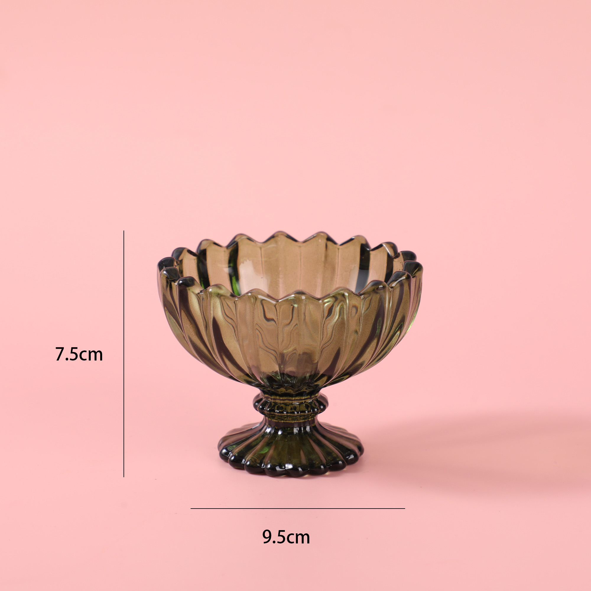 Colorful Glass Cup (with inner box) 140ml – IC08-PB