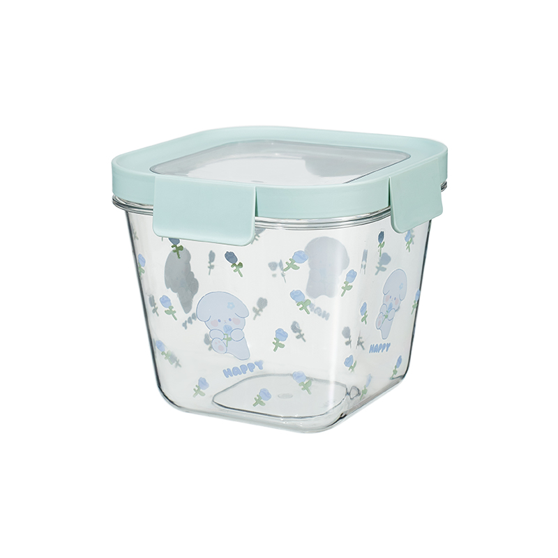 Cartoon Printed Storage Jar 2000ML 301-OH