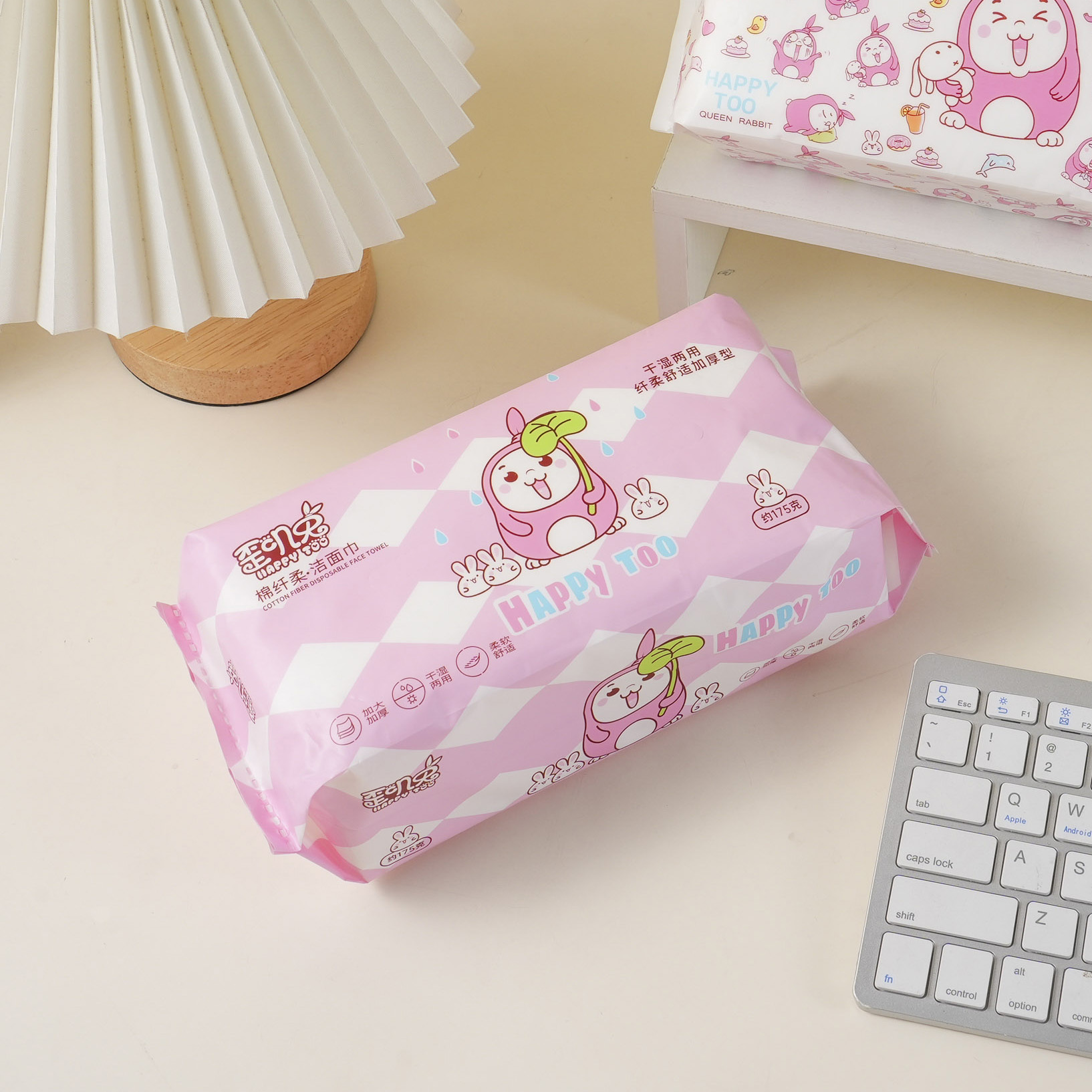 Rabbit Pull-Out Facial Tissue 45 Sheets