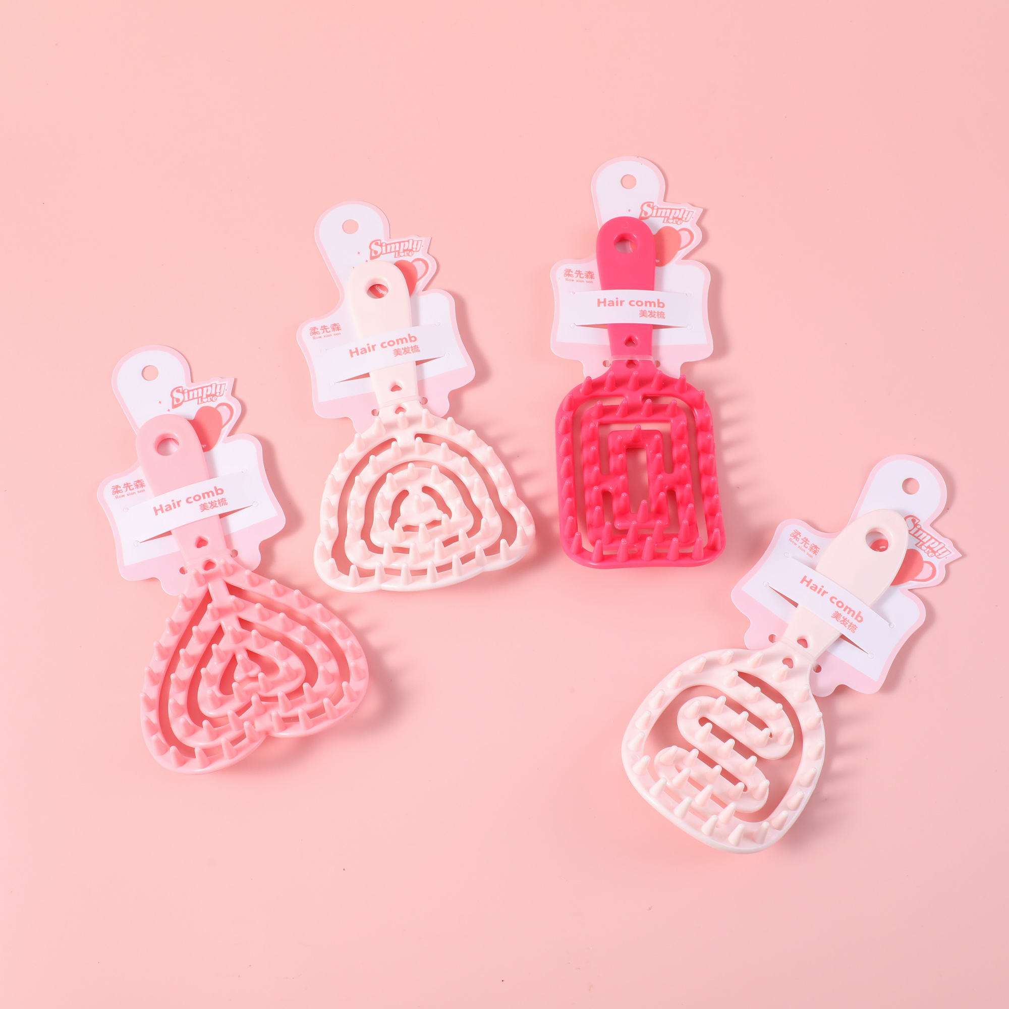 Pink SeriesHollow Comb LK02