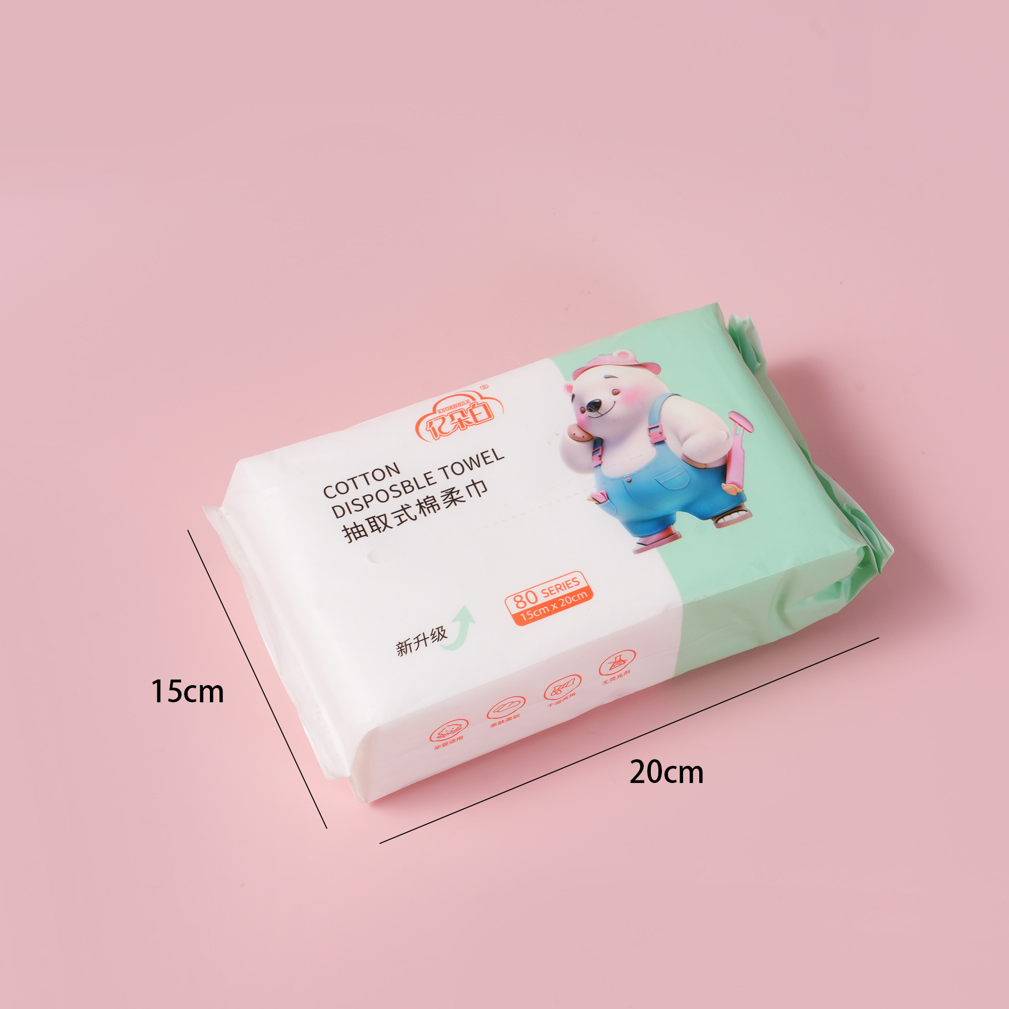 Pull-Out Facial Towels 36pcs