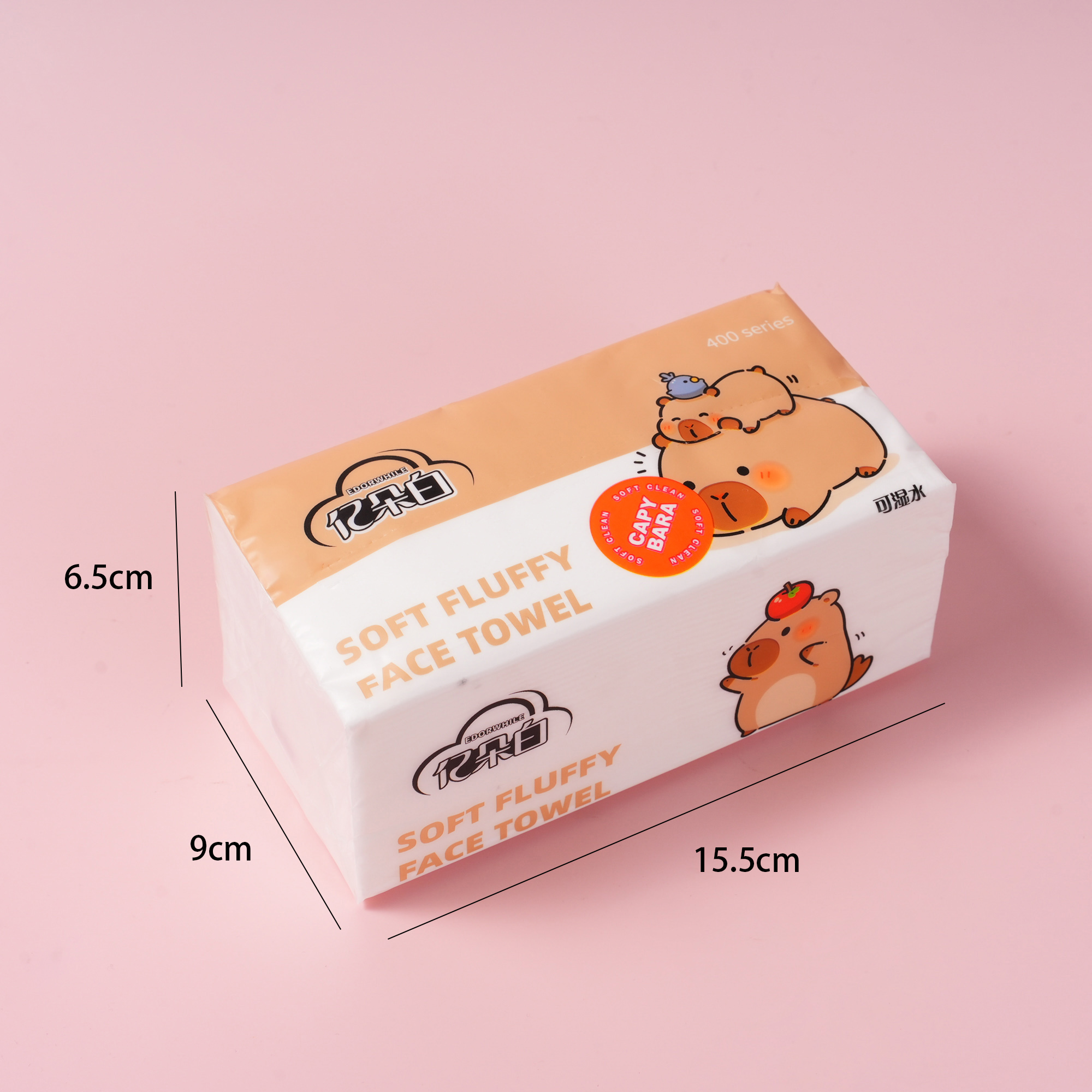 Capybara Tissues 400 Sheets – 1715
