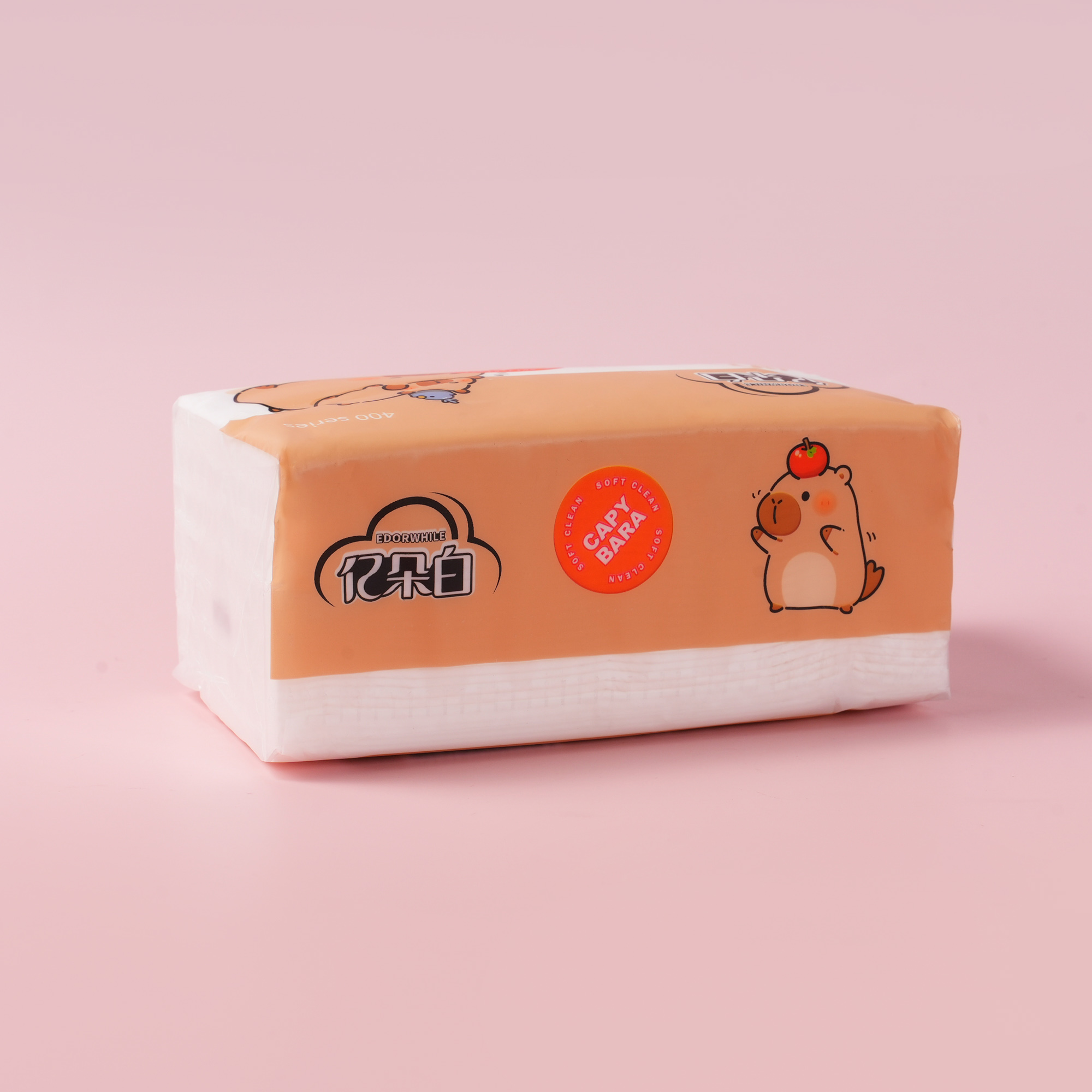 Capybara Tissues 400 Sheets – 1715