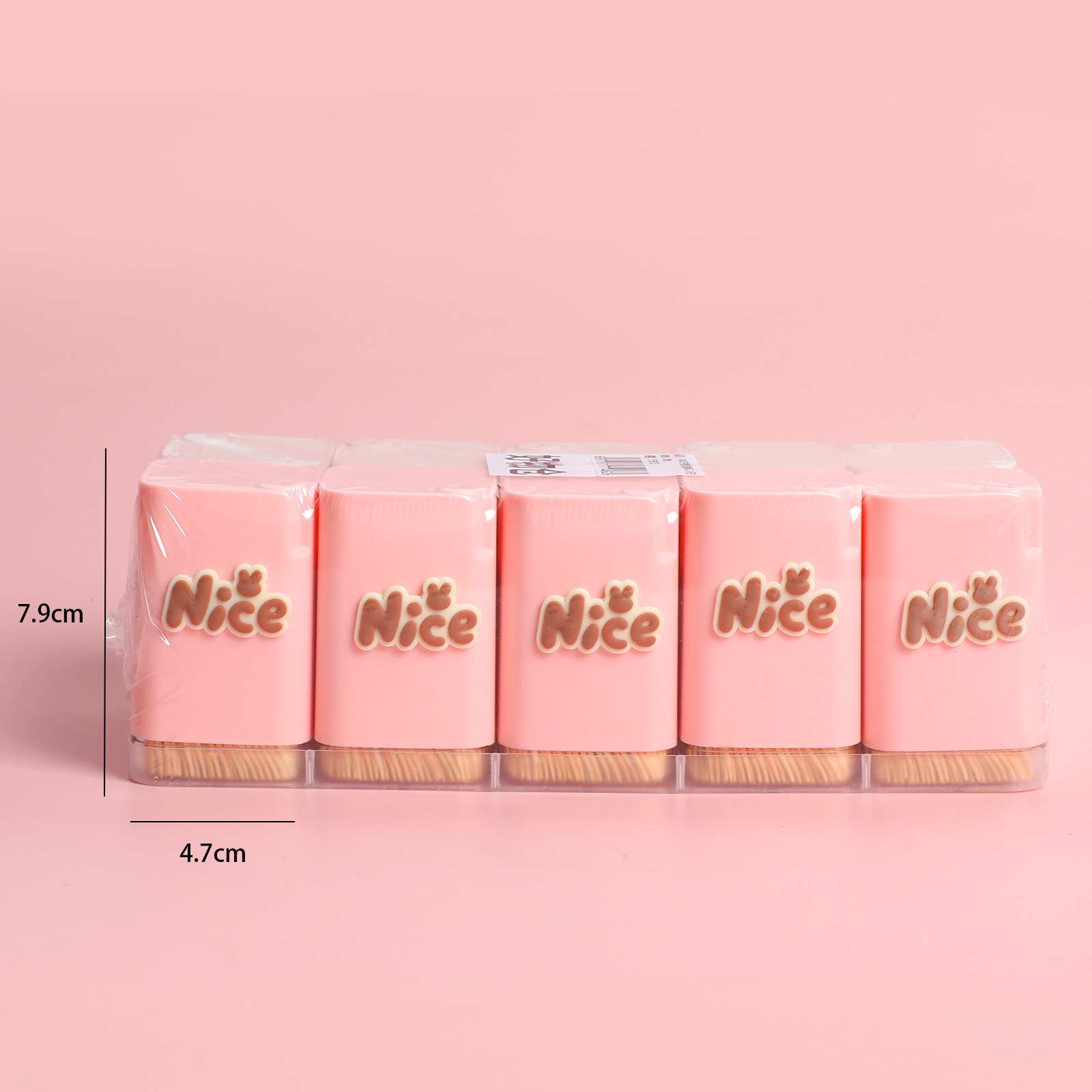 Square Bottle Cream Style – D Toothpicks - 7462