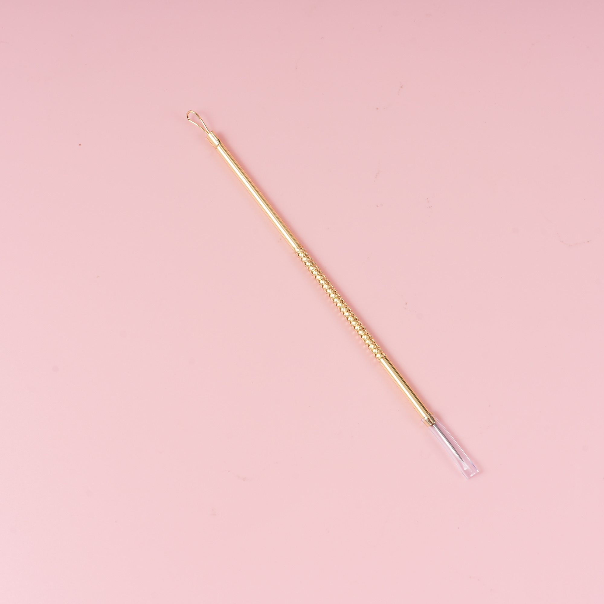 S-571 V-Tail Round-Handle Blackhead Remover – Gold