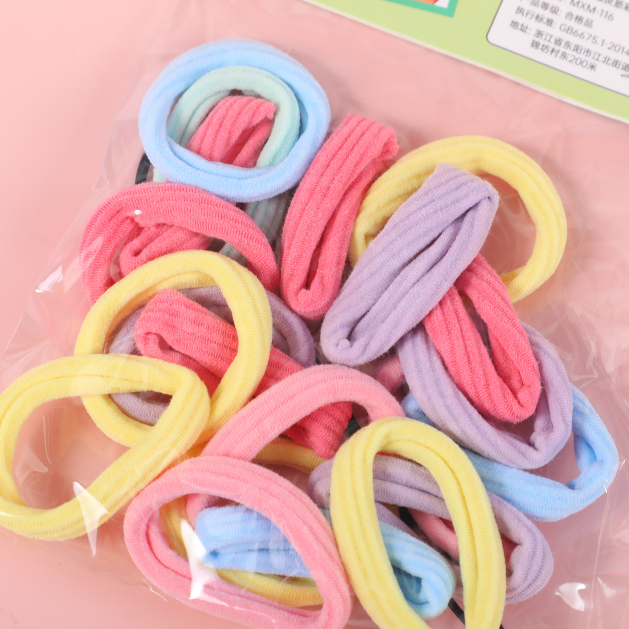 Hanging Carded Large Scrunchies & Bun Maker – Colorful