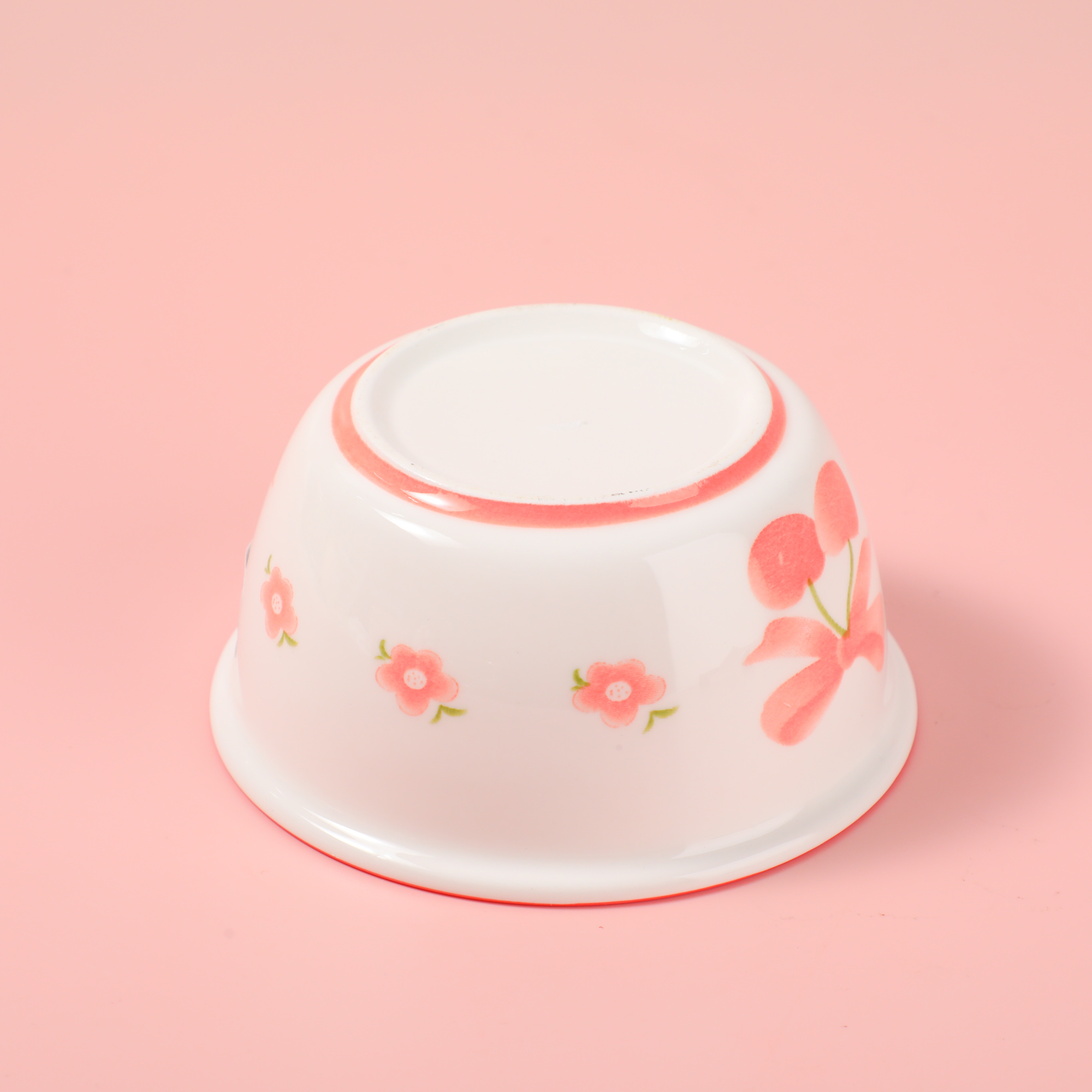 Pink Cherry Series - 5-inch Ceramic Bowl