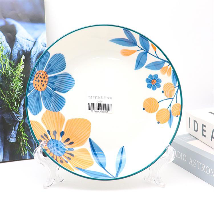 Roman Garden Ceramic Dinner Plate