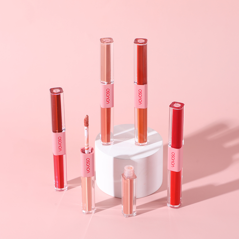 YOYOSO Double head 2-in-1 lip gloss-C01