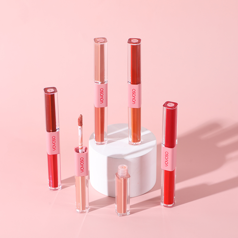 YOYOSO Double head 2-in-1 lip gloss-C04