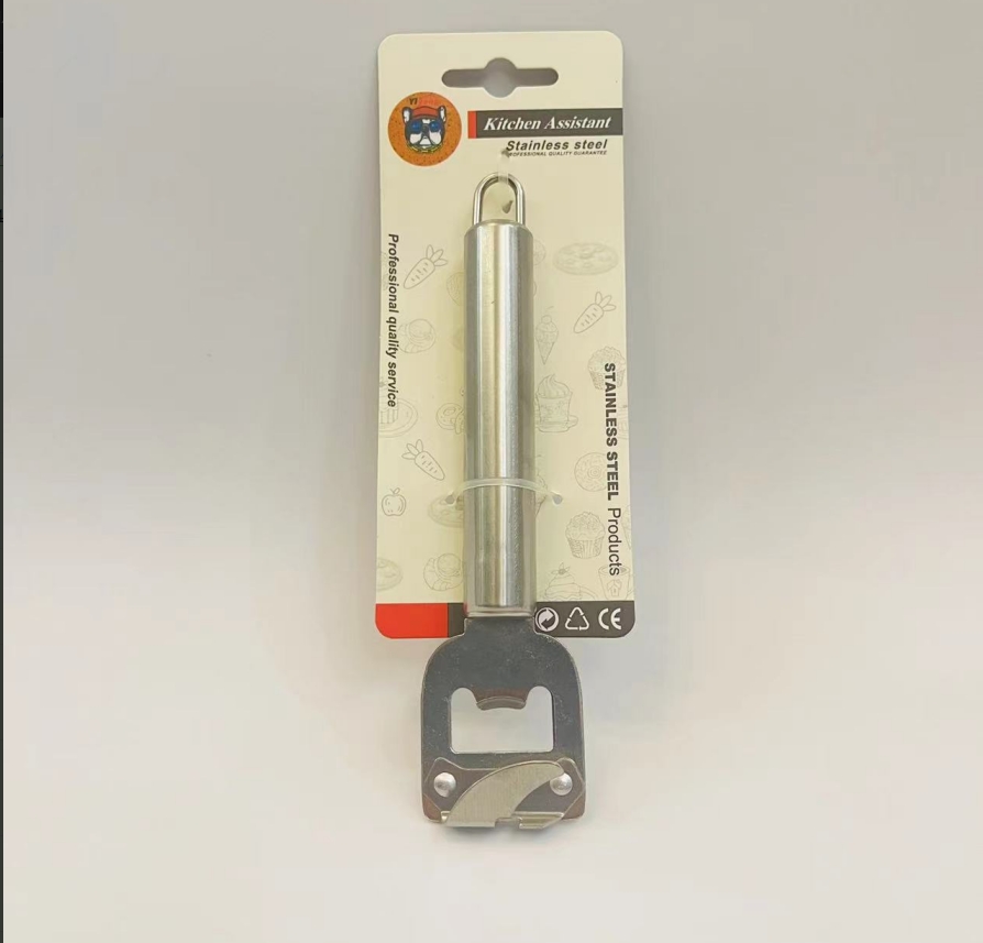 Round Tube Handle Cheese Knife