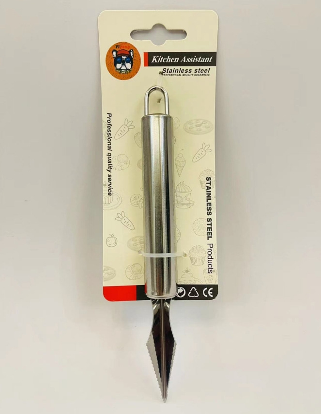 Round Pipe Handle Carving Knife
