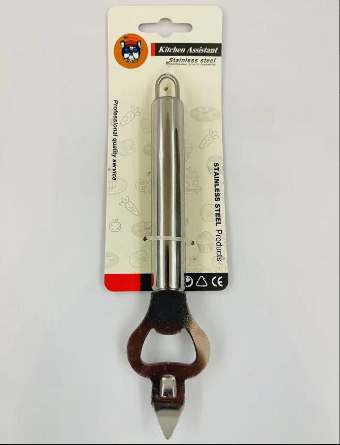 Round Tube Handle Pointed Bottle Opener